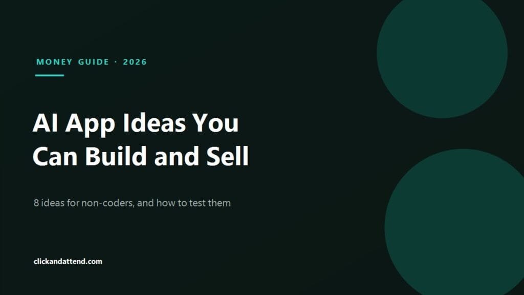 AI App Ideas You Can Build and Sell