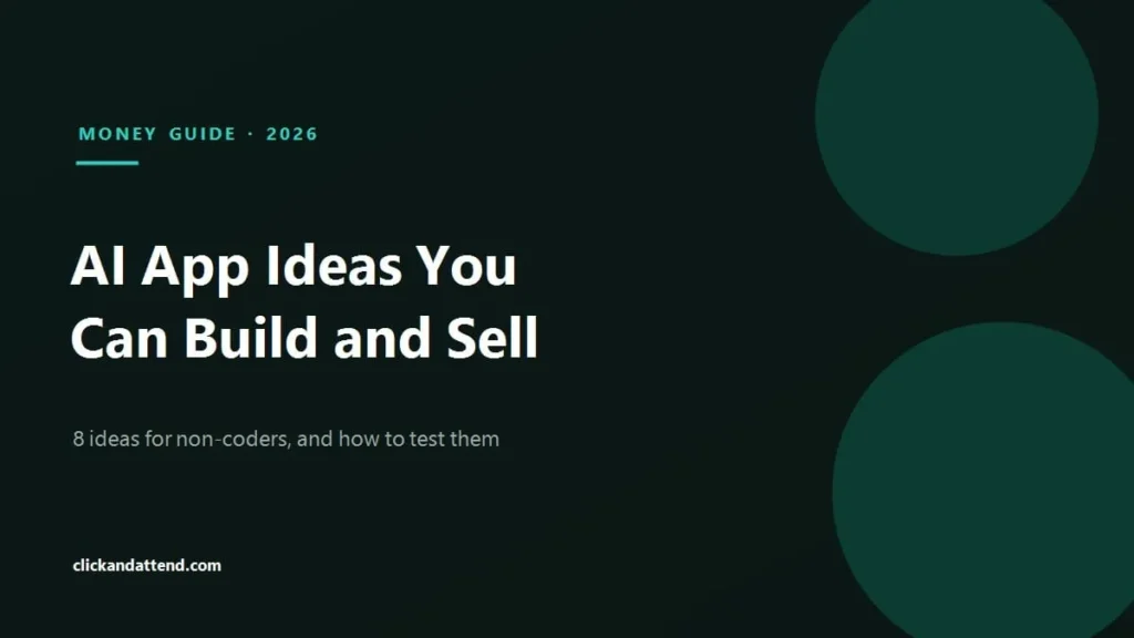 AI App Ideas You Can Build and Sell