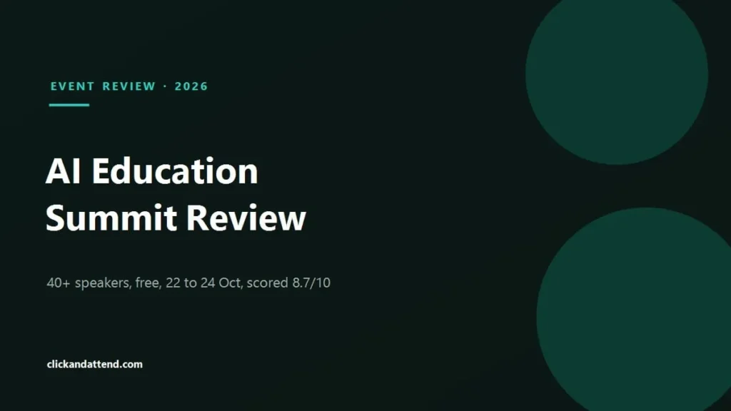AI Education Summit Review