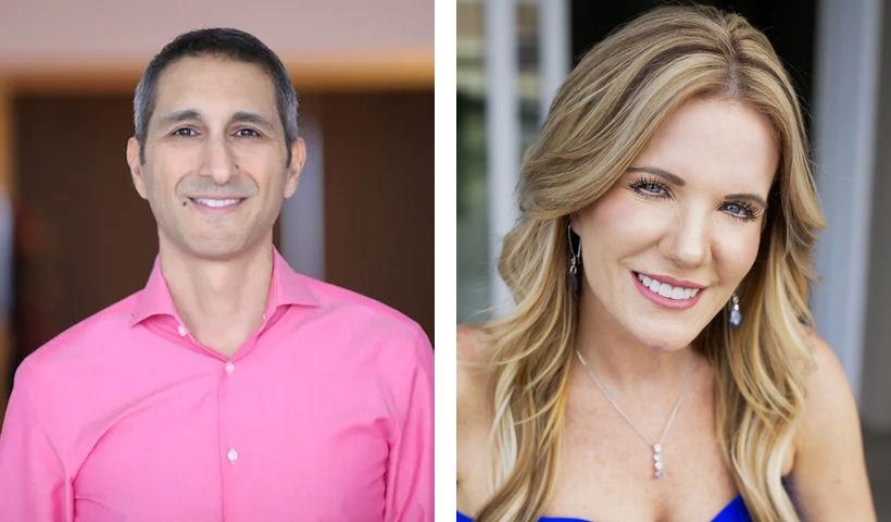 Eben Pagan and Krista Mashore, hosts of the A.I. Marketing Expo