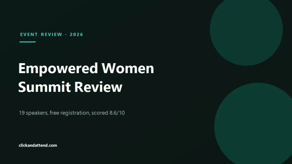 Empowered Women Summit Review