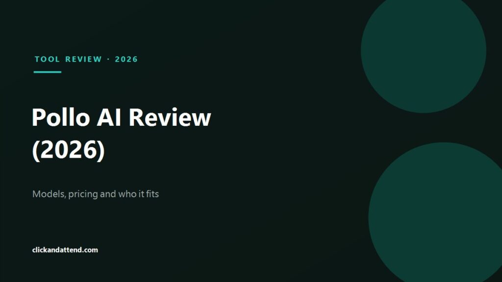 Pollo AI review 2026: models, pricing and who it fits